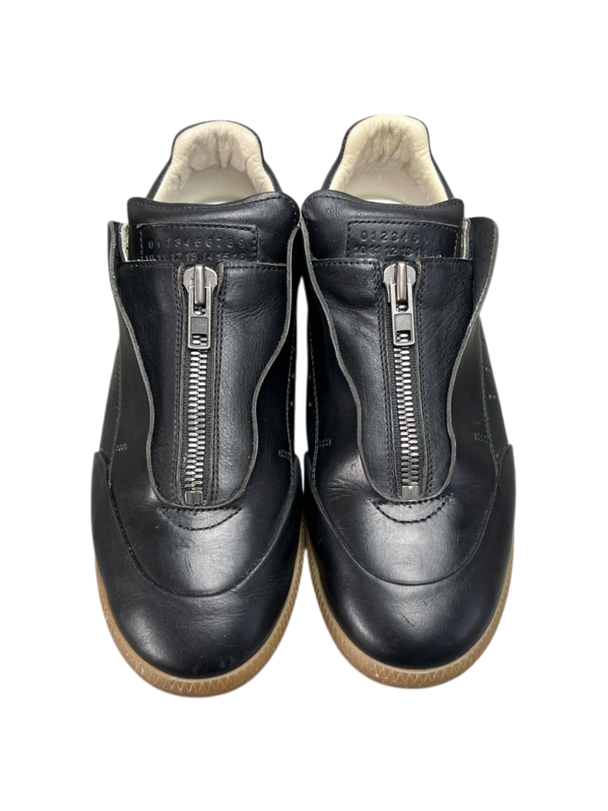 Maison Margiela 22 Future Low Zip Sneaker 'Black' Size 41 EU Pre-Owned