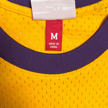 Takashi Murakami x Mitchell Ness LA Lakers Yellow Basketball Jersey 2019 ComplexCon Size M Pre-Owned