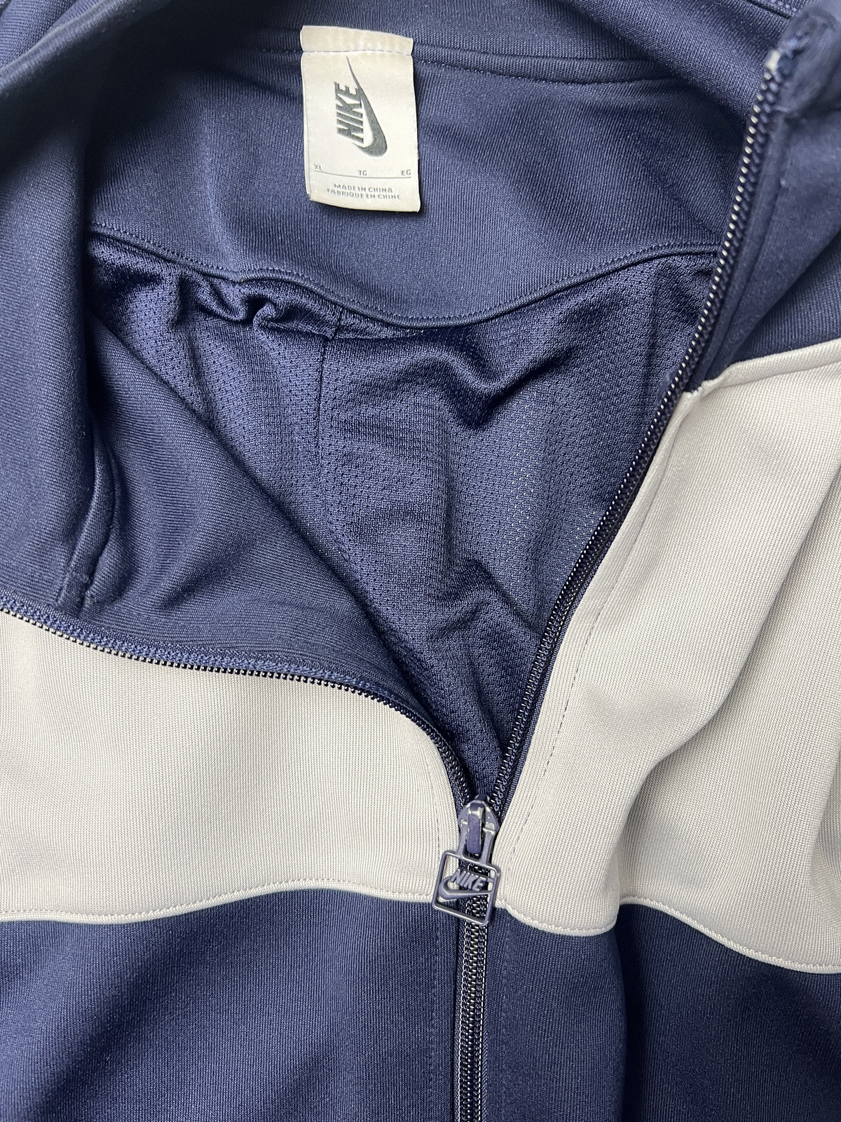 Nike x Martine Rose Track Jacket 'Blue' FW23 Size XL Pre-Owned