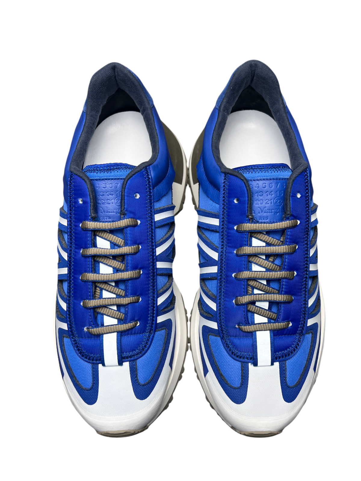 Maison Margiela 50/50 Evolution Runner 'Blue/White' SS22 Brand New