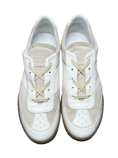 MM6 Maison Margiela 6 Court Low-Top Sneaker 'White' FW23 Size 42 Pre-Owned