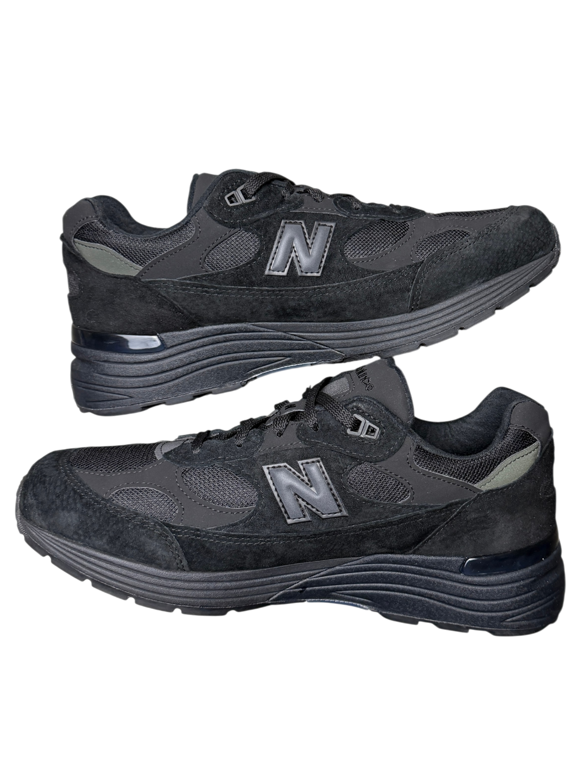 New Balance 992 Made in USA 'Triple Black' 2025 Size 10 Pre-Owned