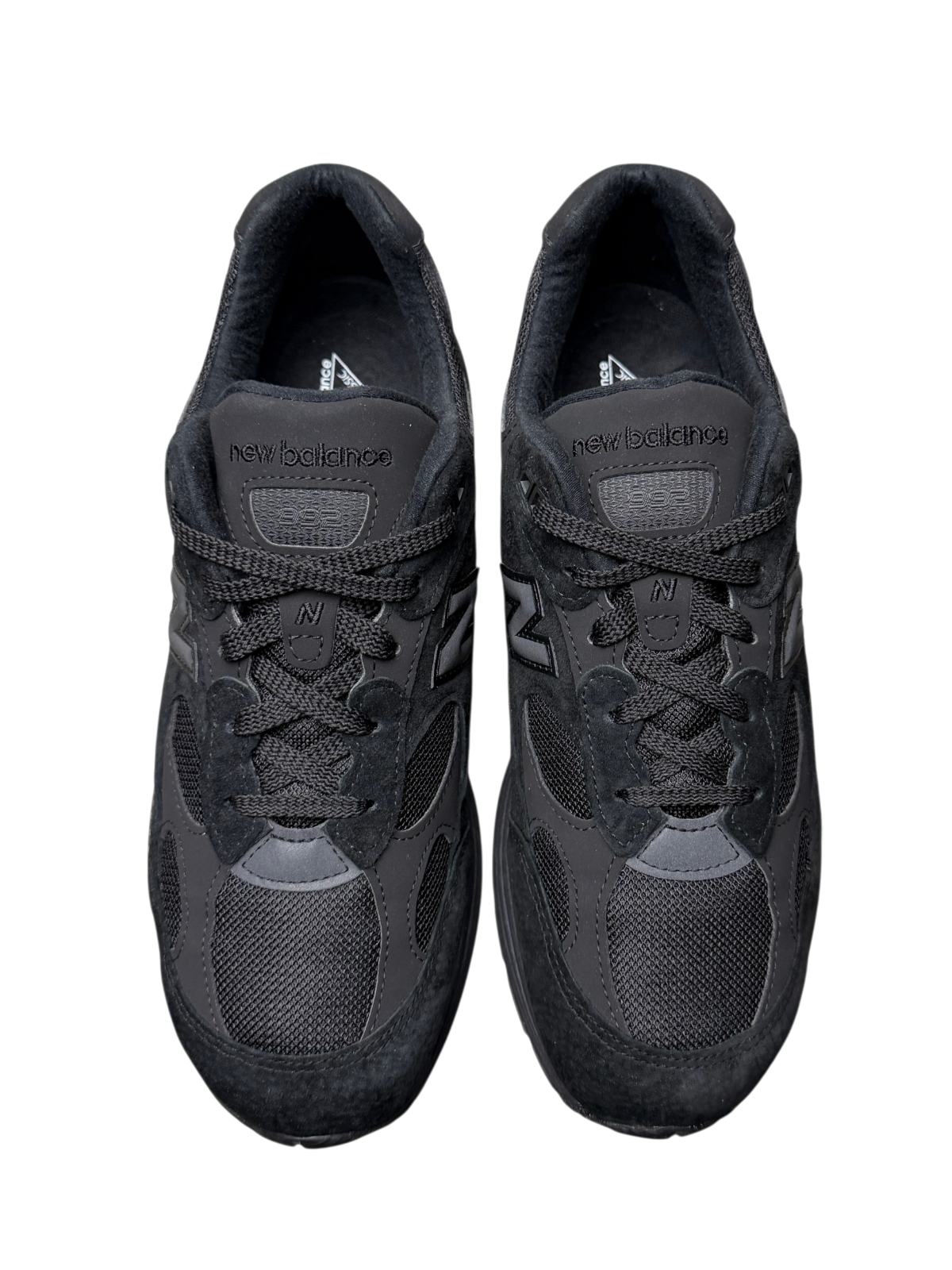 New Balance 992 Made in USA 'Triple Black' 2025 Size 10 Pre-Owned