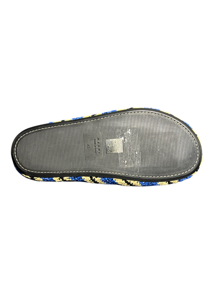 No Vacancy Inn x Marni Sabot Raffia Mules 'Blue' SS23 New