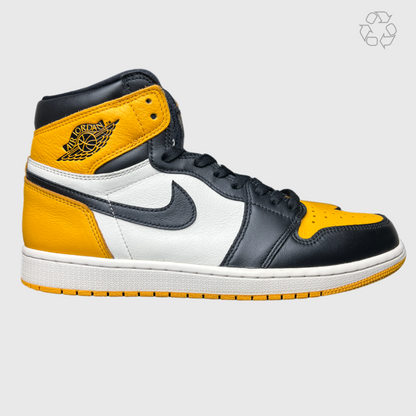 Air Jordan 1 Retro High OG 'Yellow Toe-Taxi' FW22 Size 10.5 Pre-Owned