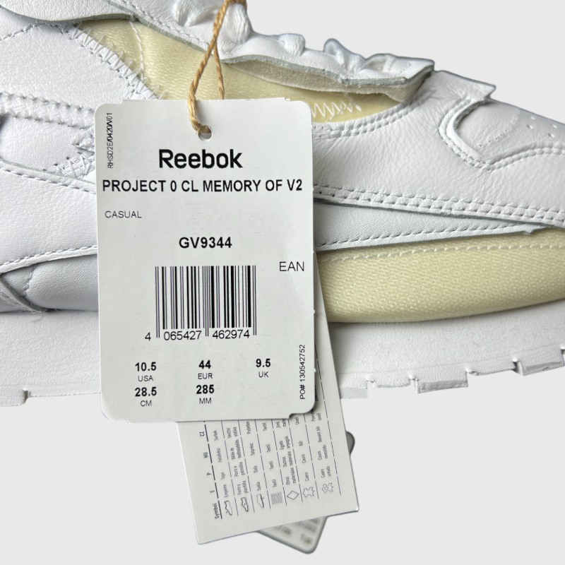 Maison Margiela x Reebok Classic Project 0 'Memory Of' V2 GV9344  Size 10.5 Brand New