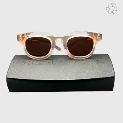 Thierry Larsy Lottery 1705 ‘Translucent Peach’ Sunglasses Pre-Owned