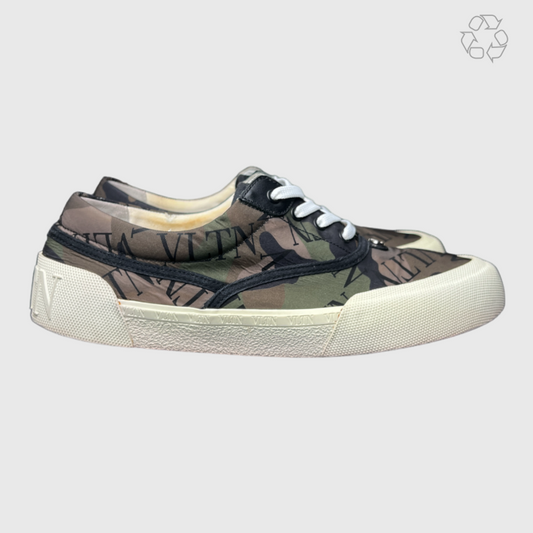 Valentino Garavani Camo Sneaker Size 10.5 Pre-Owned