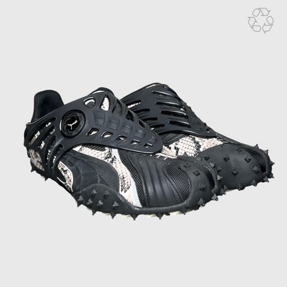 A$AP Rocky x Puma Mostro Gabbia 'Black Snakeskin' Size 10.5 Pre-Owned