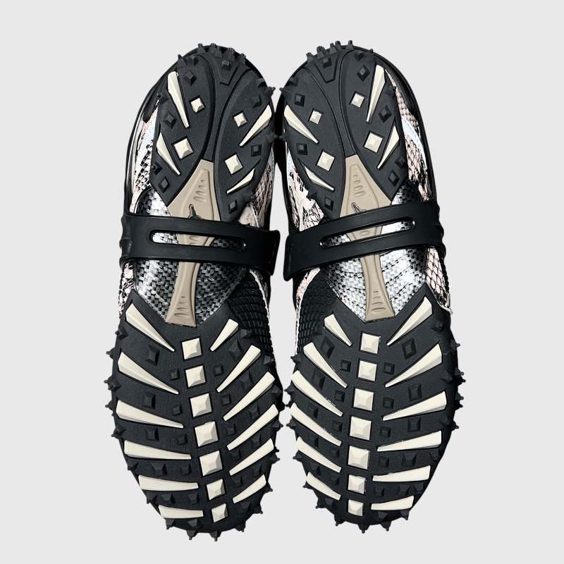 A$AP Rocky x Puma Mostro Gabbia 'Black Snakeskin' Size 10.5 Pre-Owned