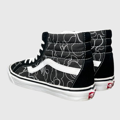 BAPE x Vans Sk8-Hi 38 DX 'Black-Lined Camo' Size 11.5 Pre-Owned