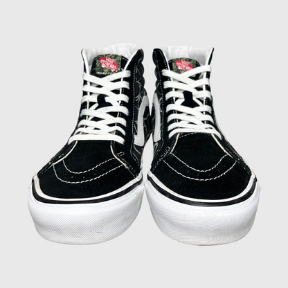 BAPE x Vans Sk8-Hi 38 DX 'Black-Lined Camo' Size 11.5 Pre-Owned