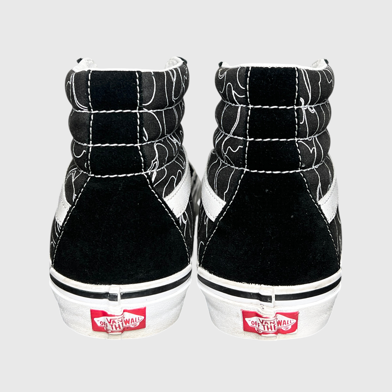 BAPE x Vans Sk8-Hi 38 DX 'Black-Lined Camo' Size 11.5 Pre-Owned