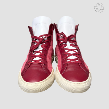 Vintage Common Projects Tournament High 'Cranberry Red' Size 12 Pre-Owned