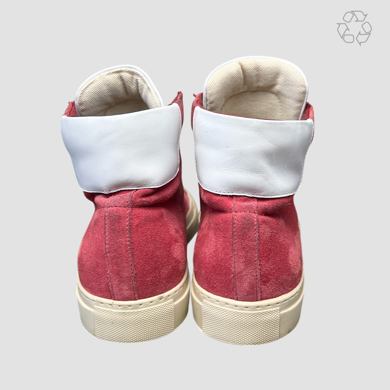 Vintage Common Projects Tournament High 'Cranberry Red' Size 12 Pre-Owned