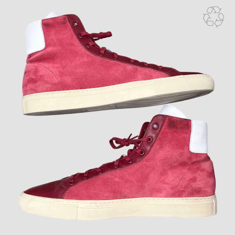 Vintage Common Projects Tournament High 'Cranberry Red' Size 12 Pre-Owned