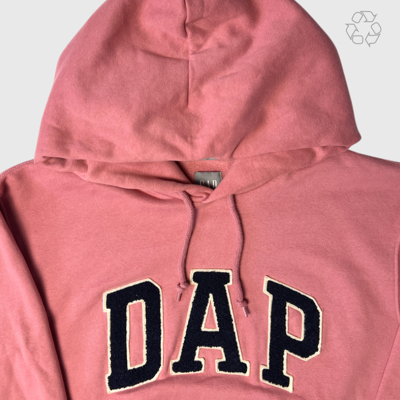 Gap x Dapper Dan DAP Limited Edition Hoodie 'Rose Pink' Size L Pre-Owned
