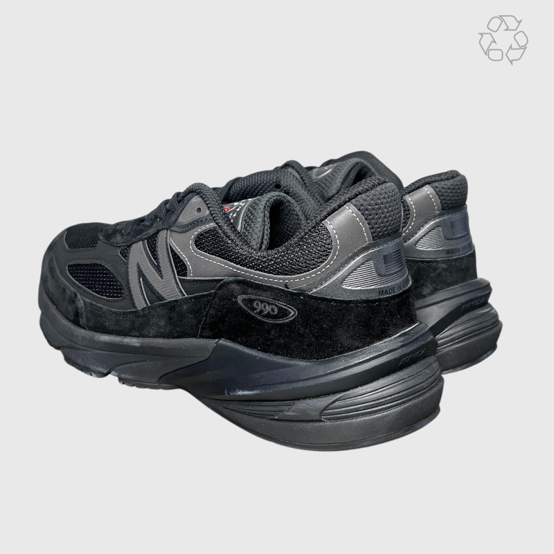 New Balance 990v6 Made In USA 'Triple Black' Size 13 Pre-Owned