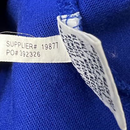 Vintage Rugby x Polo Ralph Lauren Snow Challenge Long Sleeve Shirt 'Royal Blue' Size Small Pre-Owned