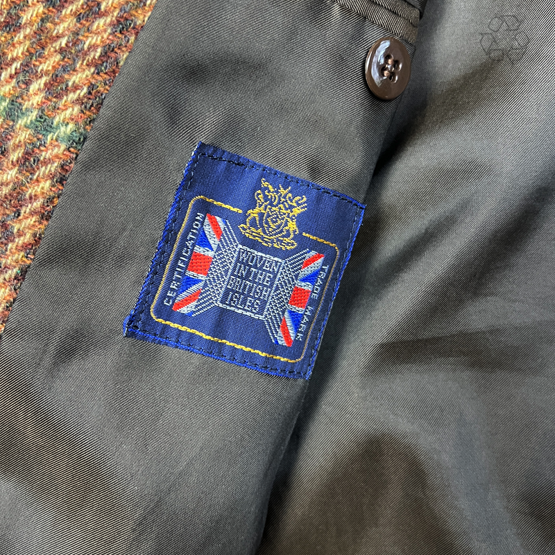 University Shop British Wool Single Breasted Sports Blazer 'Brown' Size L Pre-Owned