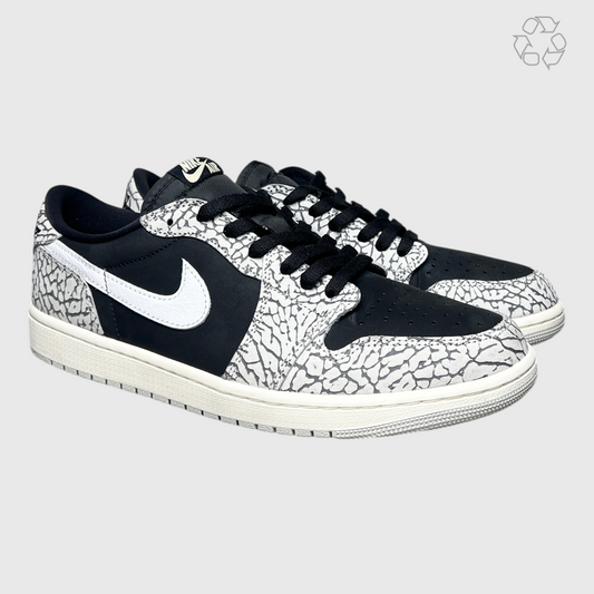 Air Jordan 1 Retro Low OG 'Black Cement' 2023 Size 10.5 Pre-Owned