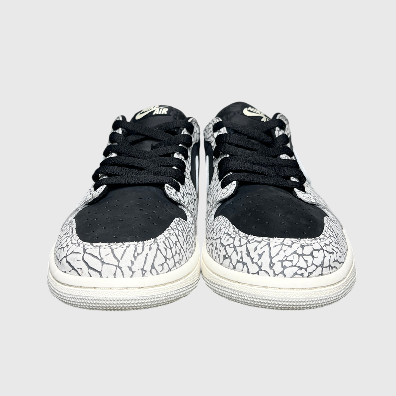 Air Jordan 1 Retro Low OG 'Black Cement' 2023 Size 10.5 Pre-Owned