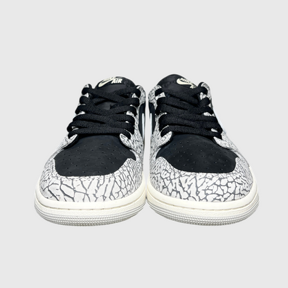 Air Jordan 1 Retro Low OG 'Black Cement' 2023 Size 10.5 Pre-Owned