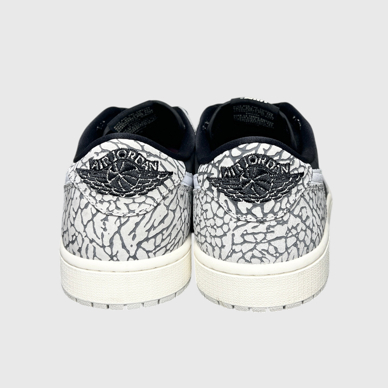 Air Jordan 1 Retro Low OG 'Black Cement' 2023 Size 10.5 Pre-Owned