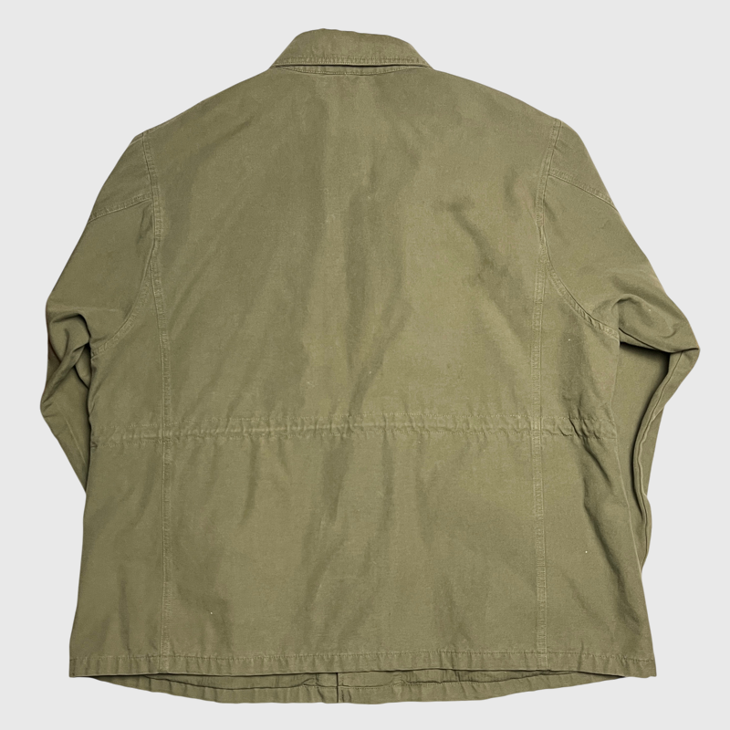Ami Alexandre Mattiussi Military Field Jacket 'Khaki' Size XL Pre-Owned