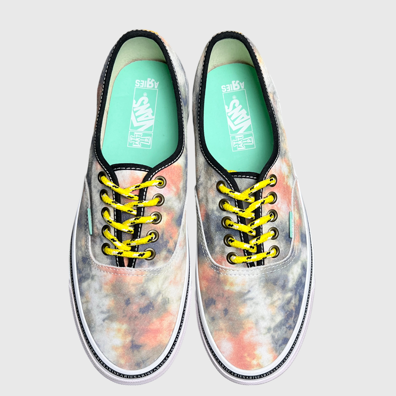 Aries x Vans OG Authentic LX 'Tie Dye' Size 9.5 [SAMPLE] Pre-owned