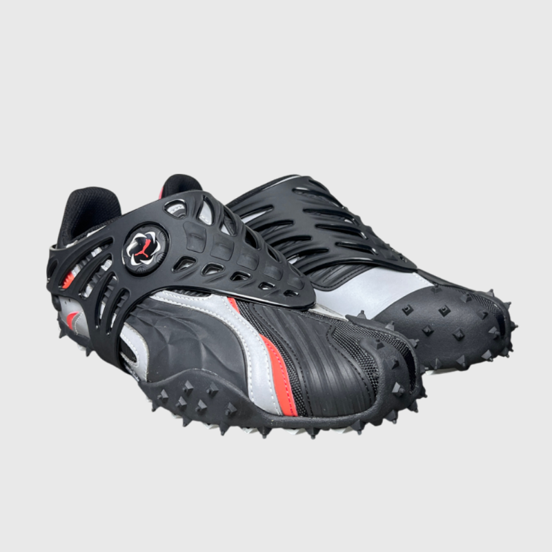 A$AP Rocky x Puma Mostro Gabbia Leather 'Black/Silver' Size 10 New