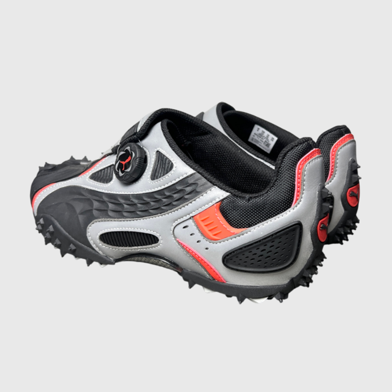 A$AP Rocky x Puma Mostro Gabbia Leather 'Black/Silver' Size 10 New