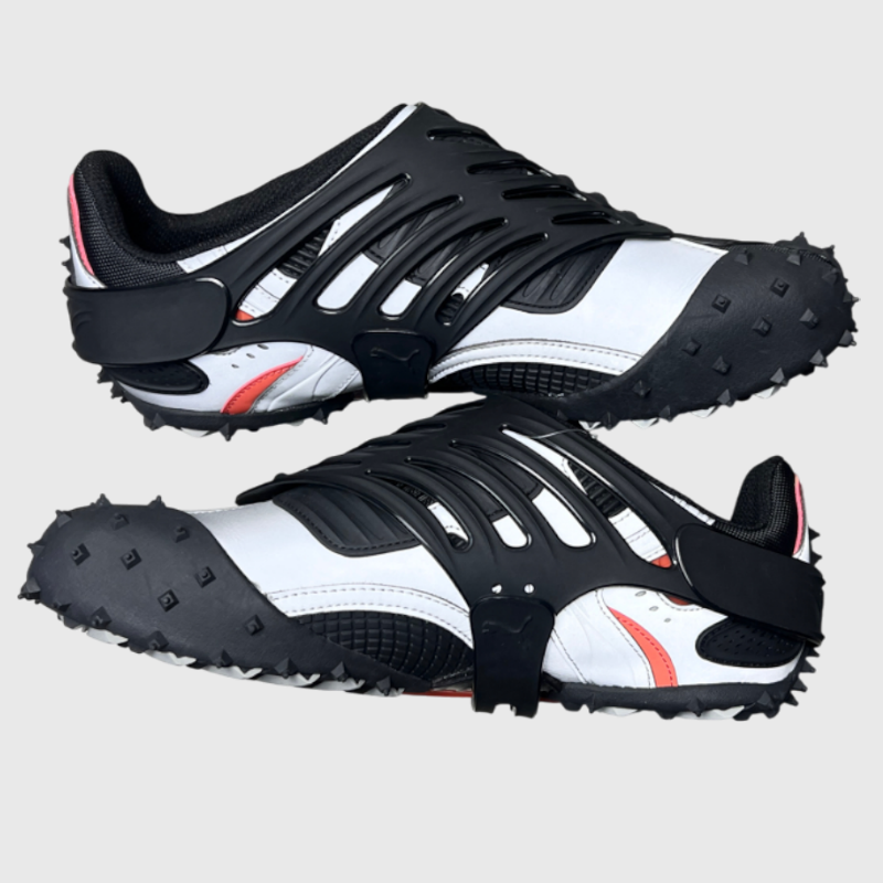 A$AP Rocky x Puma Mostro Gabbia Leather 'Black/Silver' Size 10 New