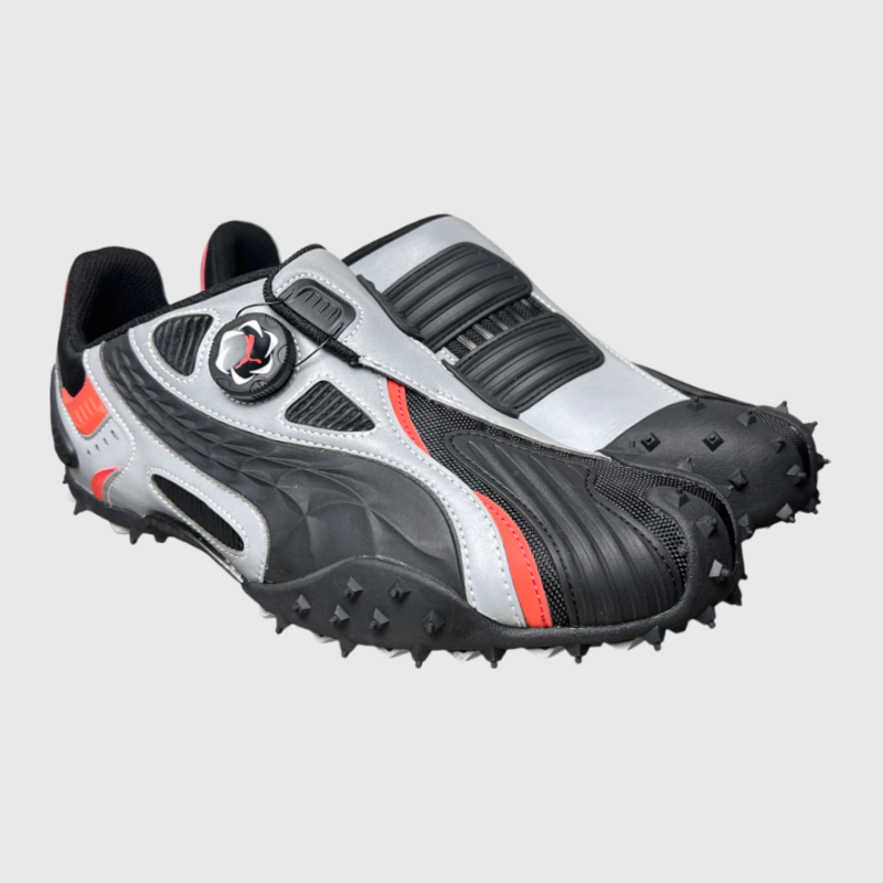 A$AP Rocky x Puma Mostro Gabbia Leather 'Black/Silver' Size 10 New