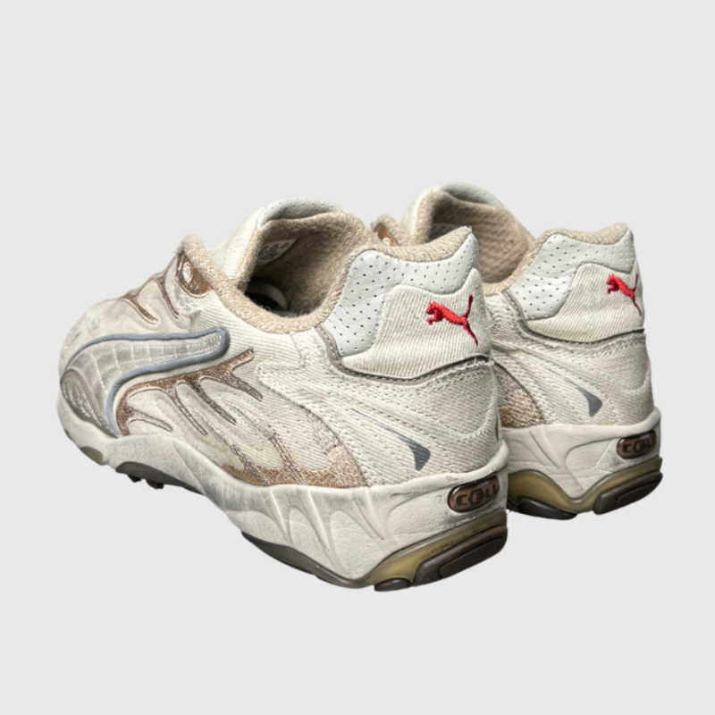 A$AP Rocky x Puma Inhale 'Distressed Pack - Alpine Snow' Size 10.5 Pre-Owned