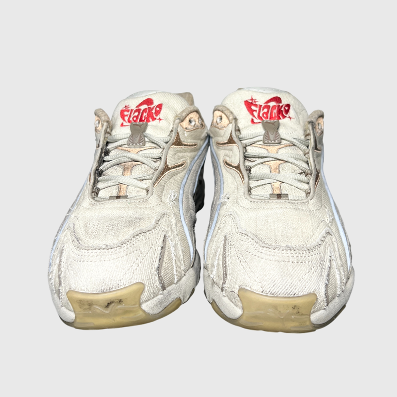 A$AP Rocky x Puma Inhale 'Distressed Pack - Alpine Snow' Size 10.5 Pre-Owned