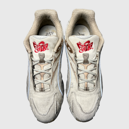 A$AP Rocky x Puma Inhale 'Distressed Pack - Alpine Snow' Size 10.5 Pre-Owned