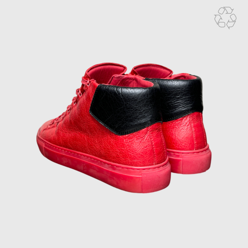 Balenciaga Arena High 'Rouge Paprika' Size 8 Pre-Owned