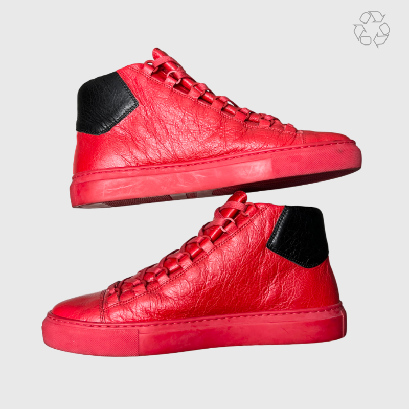 Balenciaga Arena High 'Rouge Paprika' Size 8 Pre-Owned