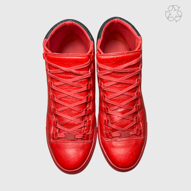 Balenciaga Arena High 'Rouge Paprika' Size 8 Pre-Owned