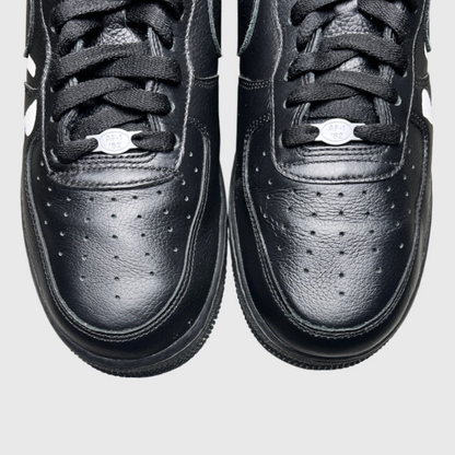BLACK Comme des Garçons x Nike Air Force 1 Low Retro 'Black/White' Dover Street Market Exclusive Size 10.5 Pre-Owned