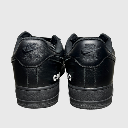 BLACK Comme des Garçons x Nike Air Force 1 Low Retro 'Black/White' Dover Street Market Exclusive Size 10.5 Pre-Owned