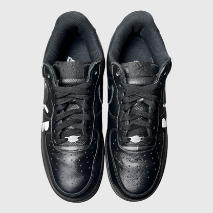 BLACK Comme des Garçons x Nike Air Force 1 Low Retro 'Black/White' Dover Street Market Exclusive Size 10.5 Pre-Owned