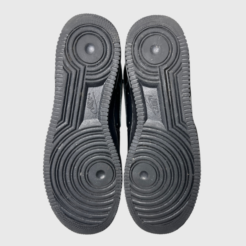 BLACK Comme des Garçons x Nike Air Force 1 Low Retro 'Black/White' Dover Street Market Exclusive Size 10.5 Pre-Owned