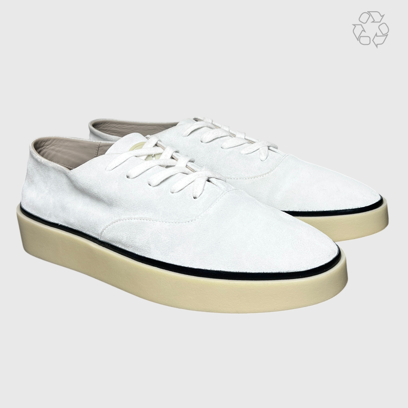Fear of God x Ermenegildo Zegna Laced Suede Sneaker 'Off White' Size 11 Pre-Owned