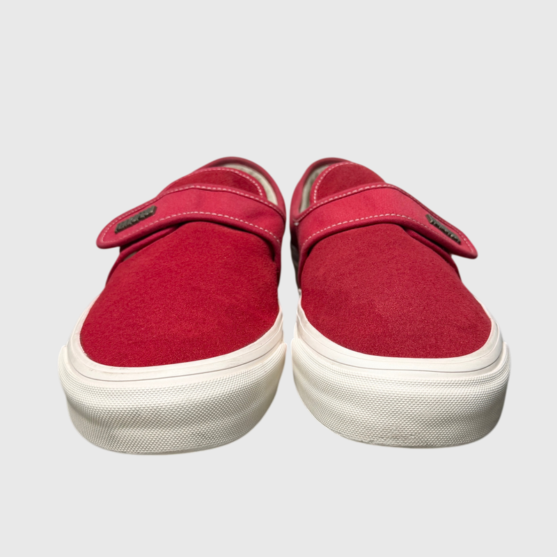 Vintage Fear of God x Vans Slip-On 47 DX 'Collection 2 Red' Size 12 Pre-Owned