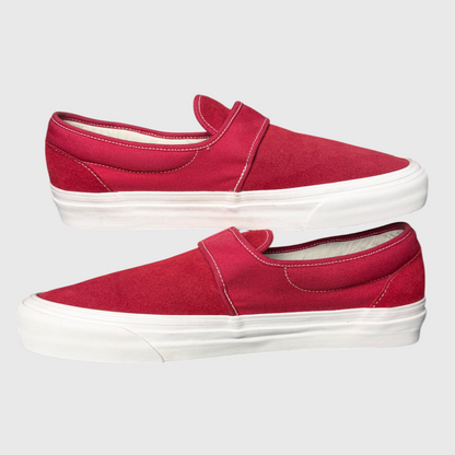 Vintage Fear of God x Vans Slip-On 47 DX 'Collection 2 Red' Size 12 Pre-Owned