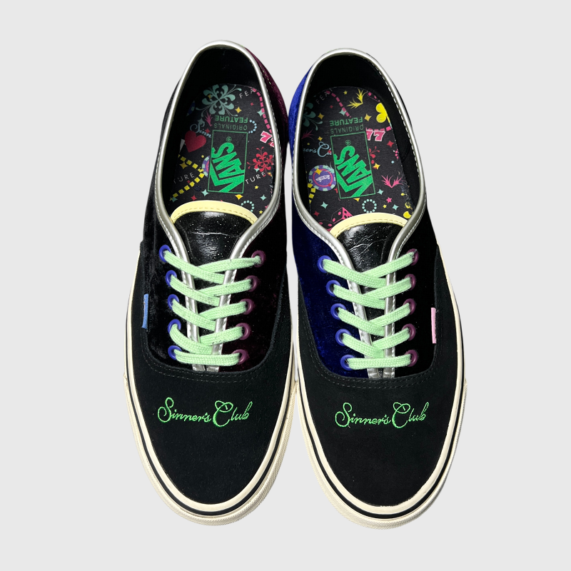 Feature x Vans Vault OG Authentic LX 'Sinners Club-Part 2' Size 10.5 Pre-Owned