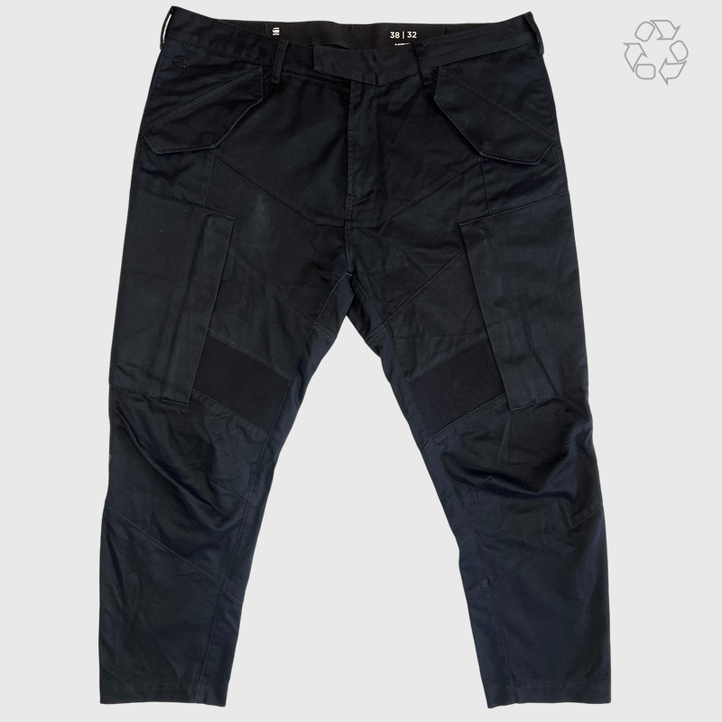 G-Star Montac-X DC Cargo Pants Tapered 'Black' Size 38 Pre-Owned
