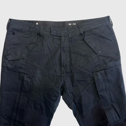 G-Star Montac-X DC Cargo Pants Tapered 'Black' Size 38 Pre-Owned